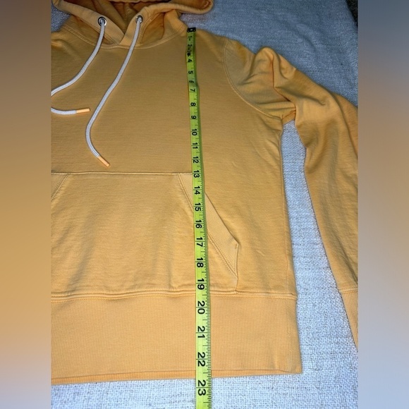 Athleta Sundown Hoodie Sweatshirt XS long sleeve front pocket weathered down - Picture 10 of 14